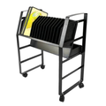 16-Device Mobile Charging Cart - Compact Open Station