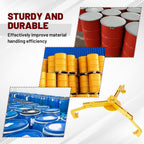 1000 lbs Capacity Drum Lifter - Industrial Steel Hoist